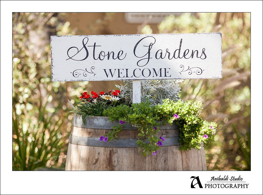 stone gardens in rainbow