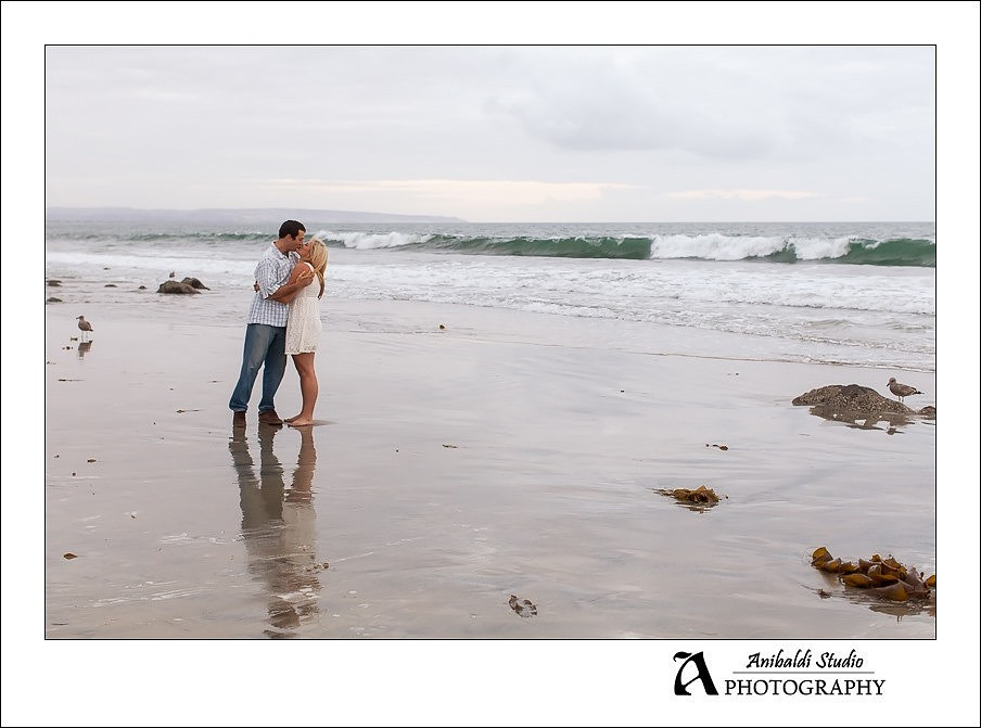 039-coronado beach engagement photo