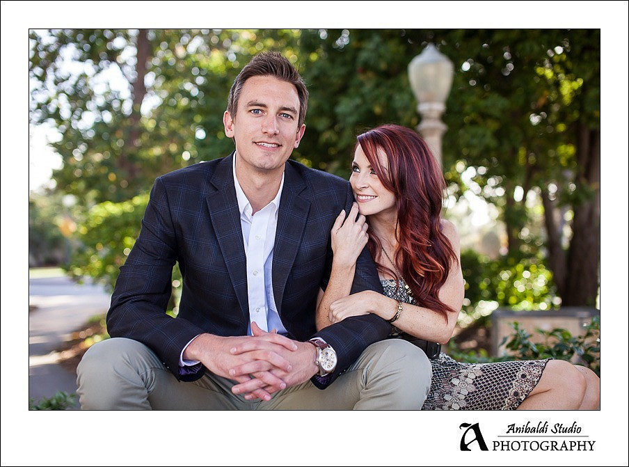 Engagement Photo at Balboa Park