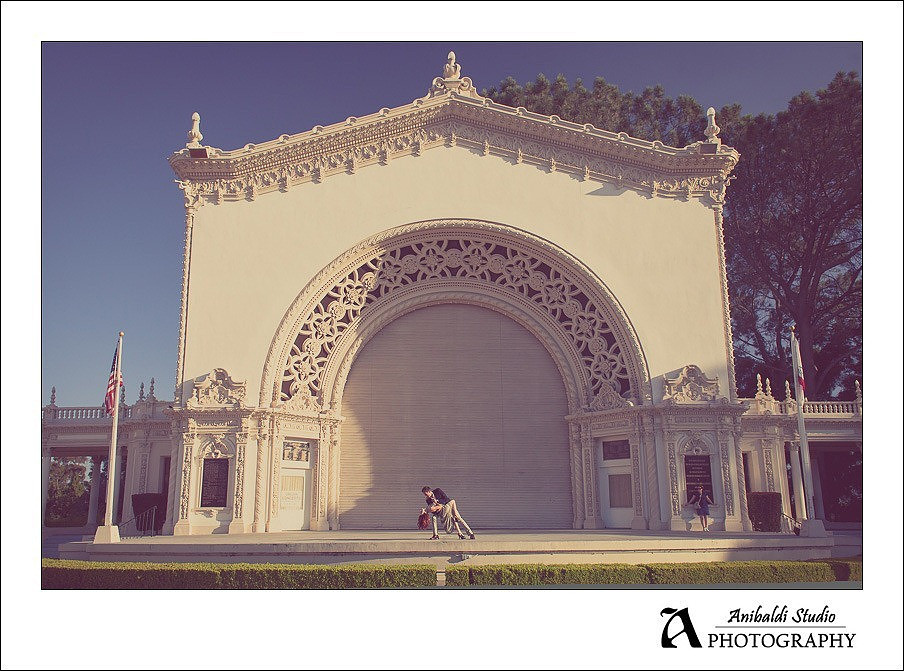 005-San Diego Engagement Photograph of dip