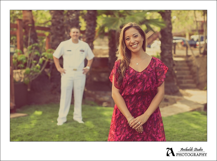 black walnut creek engagement photo