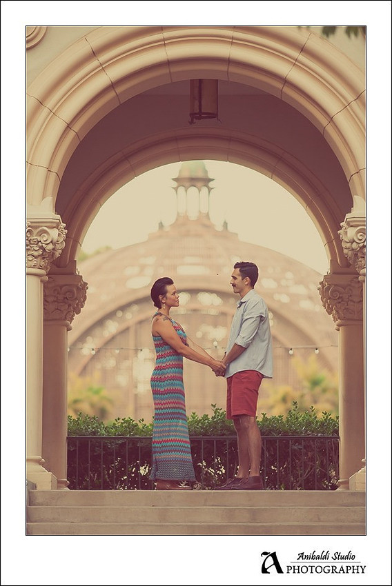014-Balboa Park Couple Photography