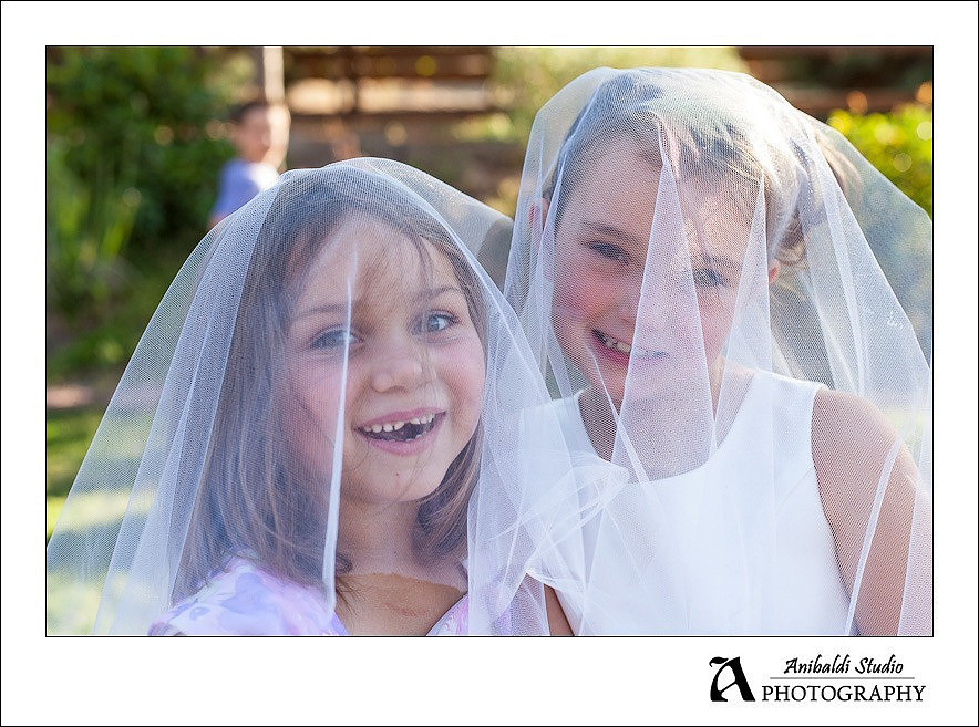 cute kids at wedding
