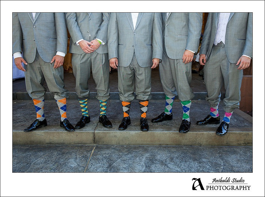 funky wedding socks