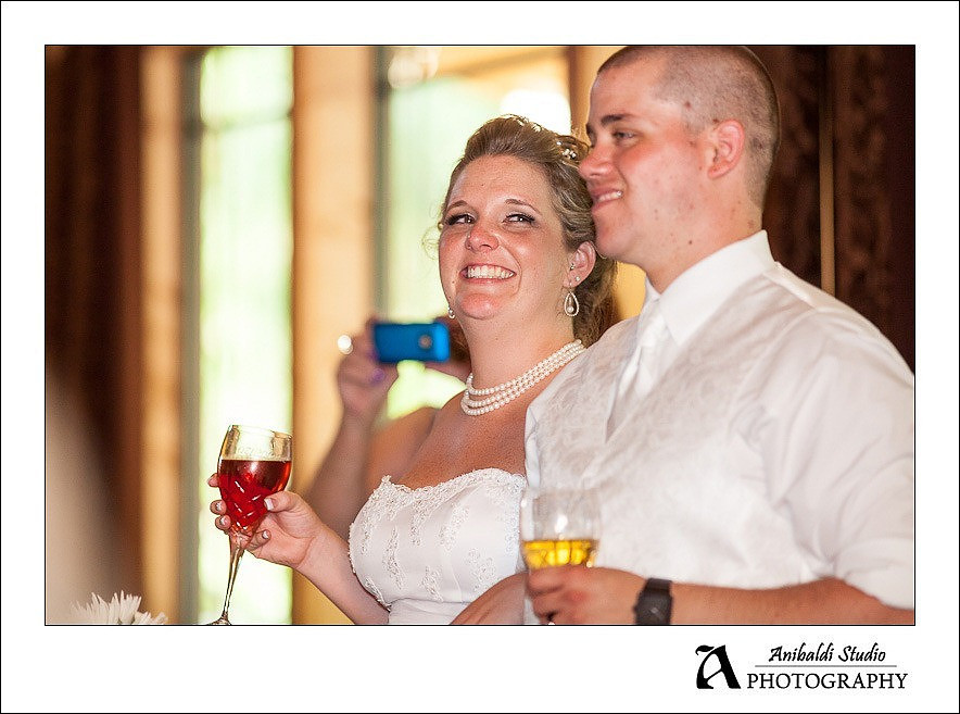 smiling bride in temecula