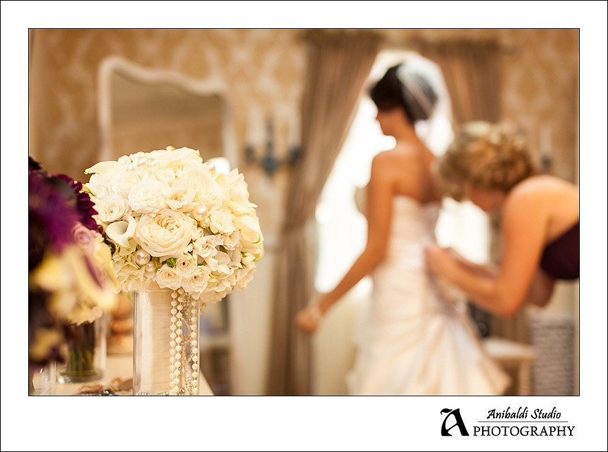 bride getting ready