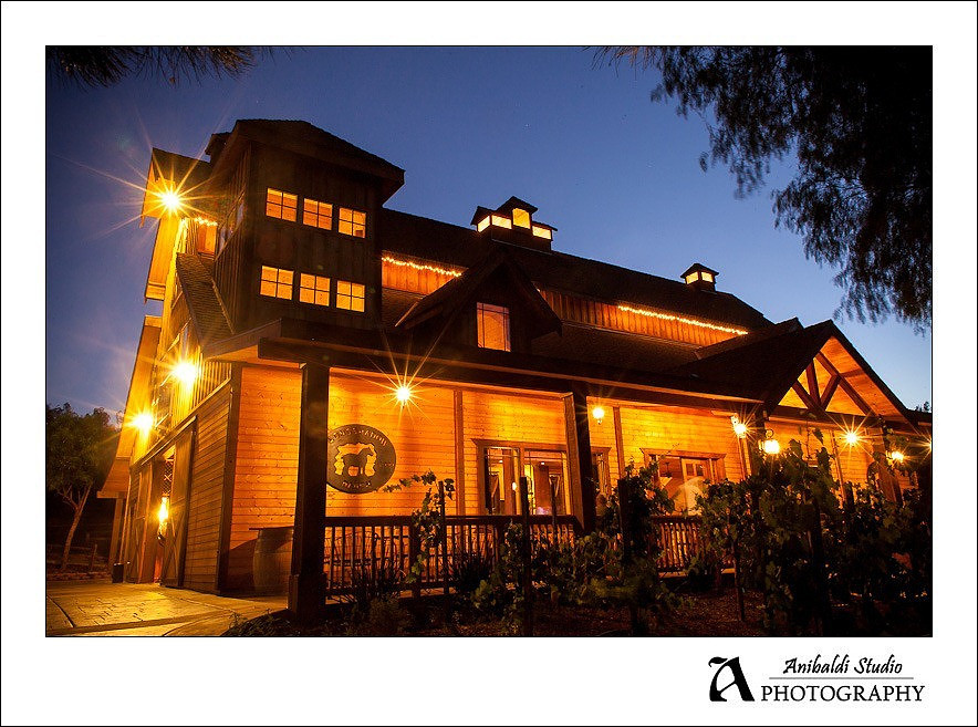 Wedding Reception at Longshadow Ranch and Winery