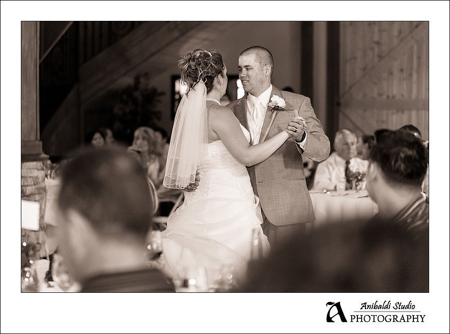 first dance at longshadow ranch