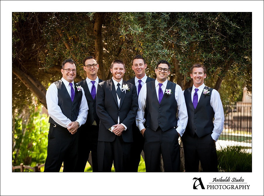Groomsmen at Lake Oak Meadows