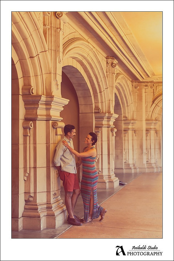 013-Balboa Park Couple Photography